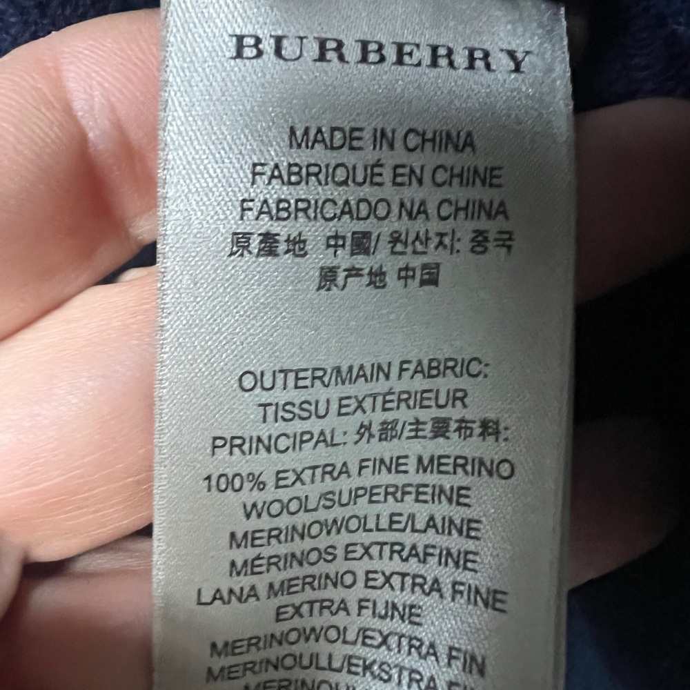 Burberry Brit wool jacket / Blazer size Large - Picture 6 of 9